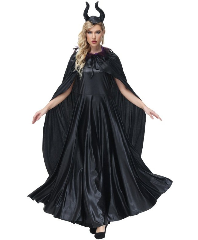 Halloween costume Movie Character Maleficent Sleeping Dark Queen cosplay Costume Novameme