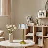 Crystal Table Lamp Cordless Desk Lamp Dimmable Sleeping Light for Restaurant Bar