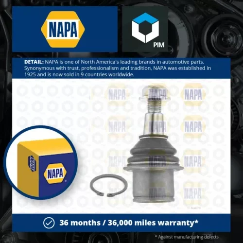 Dronehint Ball Joint fits RANGE ROVER SPORT L320 3.0D Lower 09 to 13 Suspension NAPA New Parts