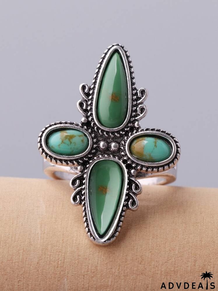 Gemstone Decor Ring