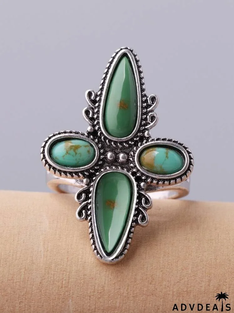 Gemstone Decor Ring