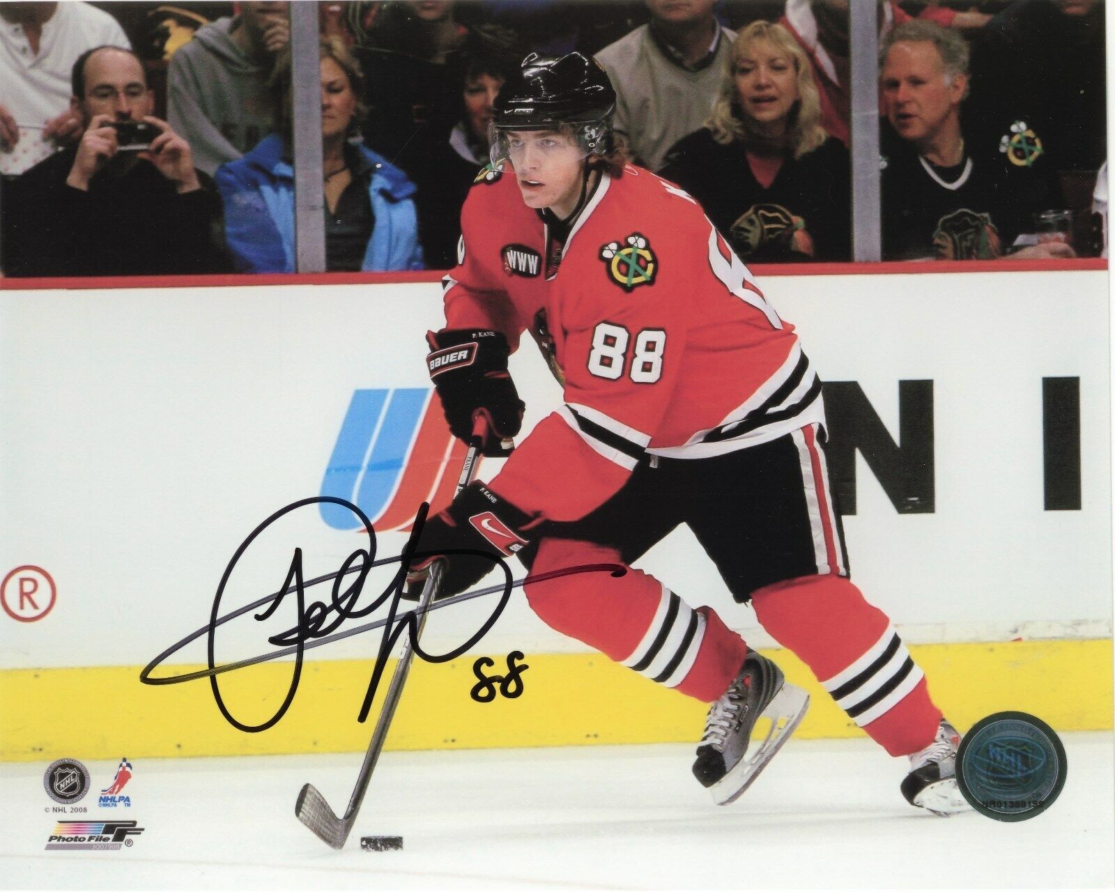 PATRICK KANE - BLACKHAWKS Autographed Signed 8x10 Reprint Photo Poster painting !!