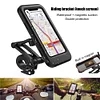 Bicycle Mobile Phone Holder 360 Degree Rotatable Waterproof Fixed Bracket