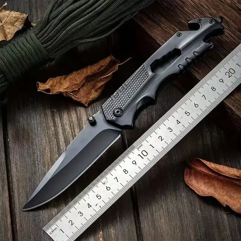 Unlocked Pure Manual Folding Knife Non-Regulated Compliance Household Fruit Knife Camping Multi-Functional Knife Box Opener