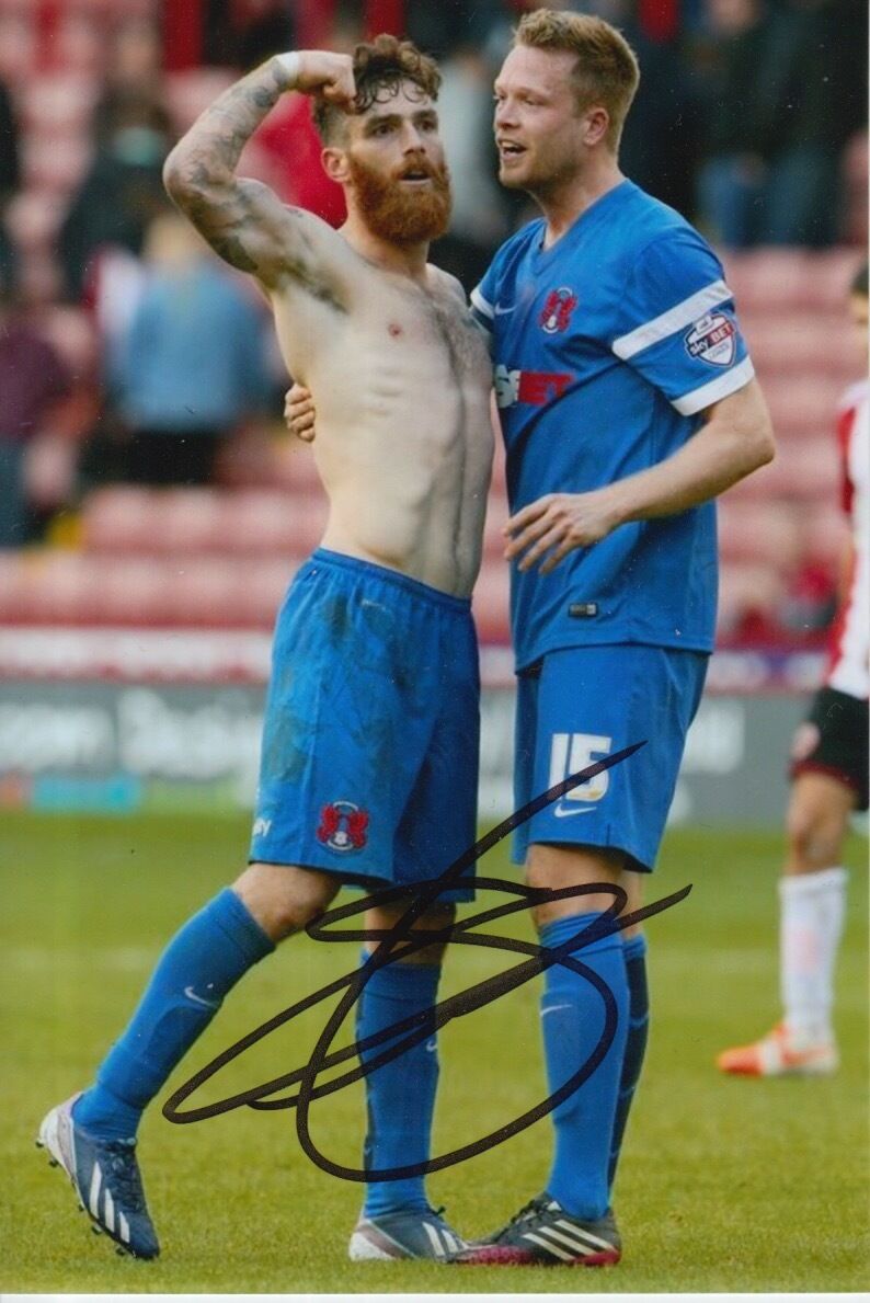 LEYTON ORIENT HAND SIGNED ROMAIN VINCELOT 6X4 Photo Poster painting 1.