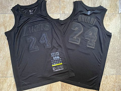 LeBron Bryant Los Angeles Lakers Black 24 MN