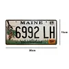Maine - Car License(12*6Inch)