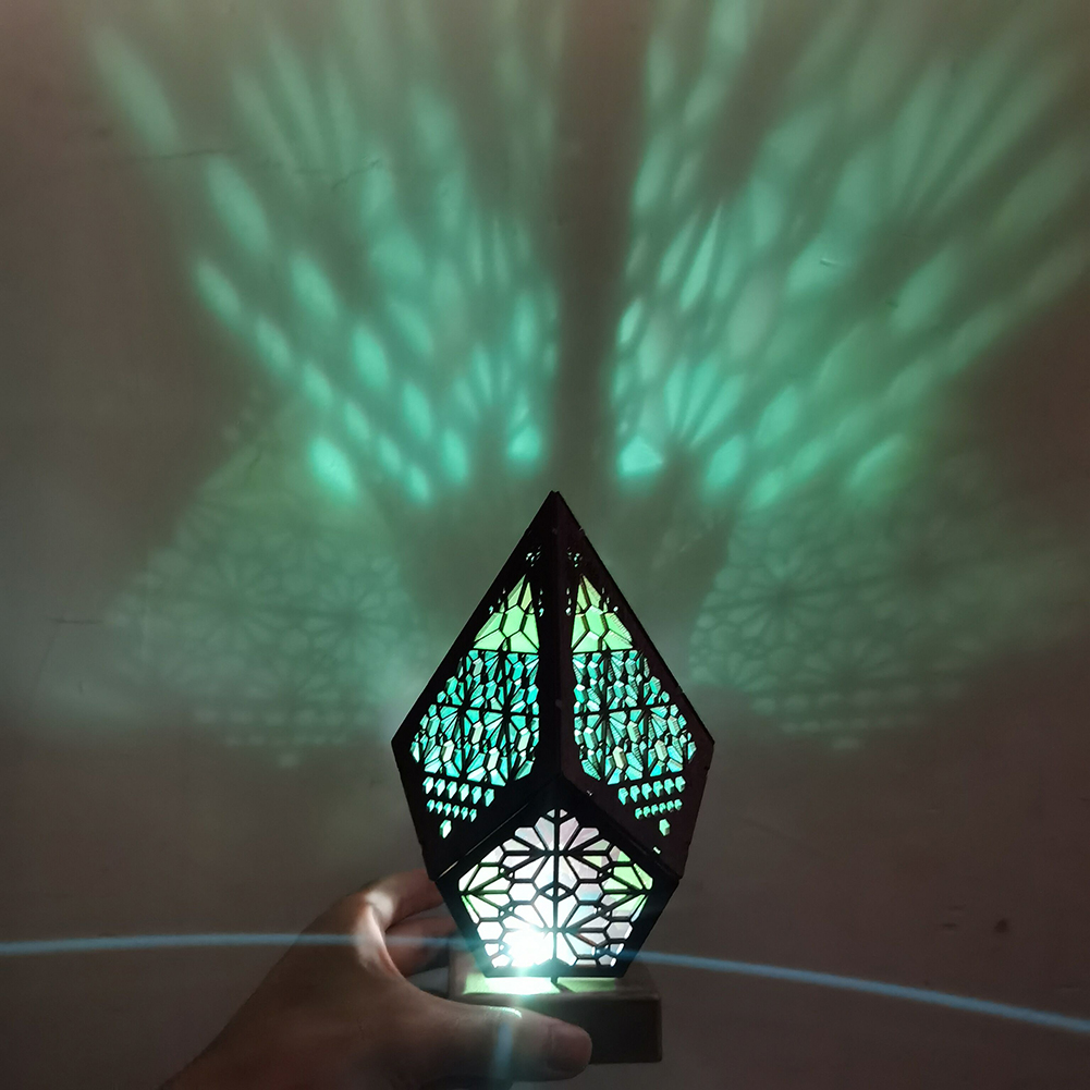 LED Bohemian Floor Lamp Diamond Starry Sky Projection Light Home Decoration от Cesdeals WW