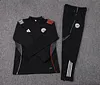 Joyfball 2025/2026 Ajax Half-Pull Training Suit Black Football Shirt 1:1 Thai Quality