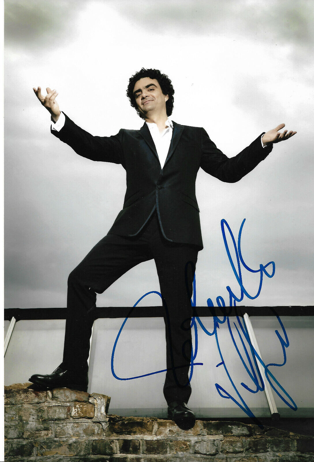 Rolando Villazon Opera signed 8x12 inch Photo Poster painting autograph