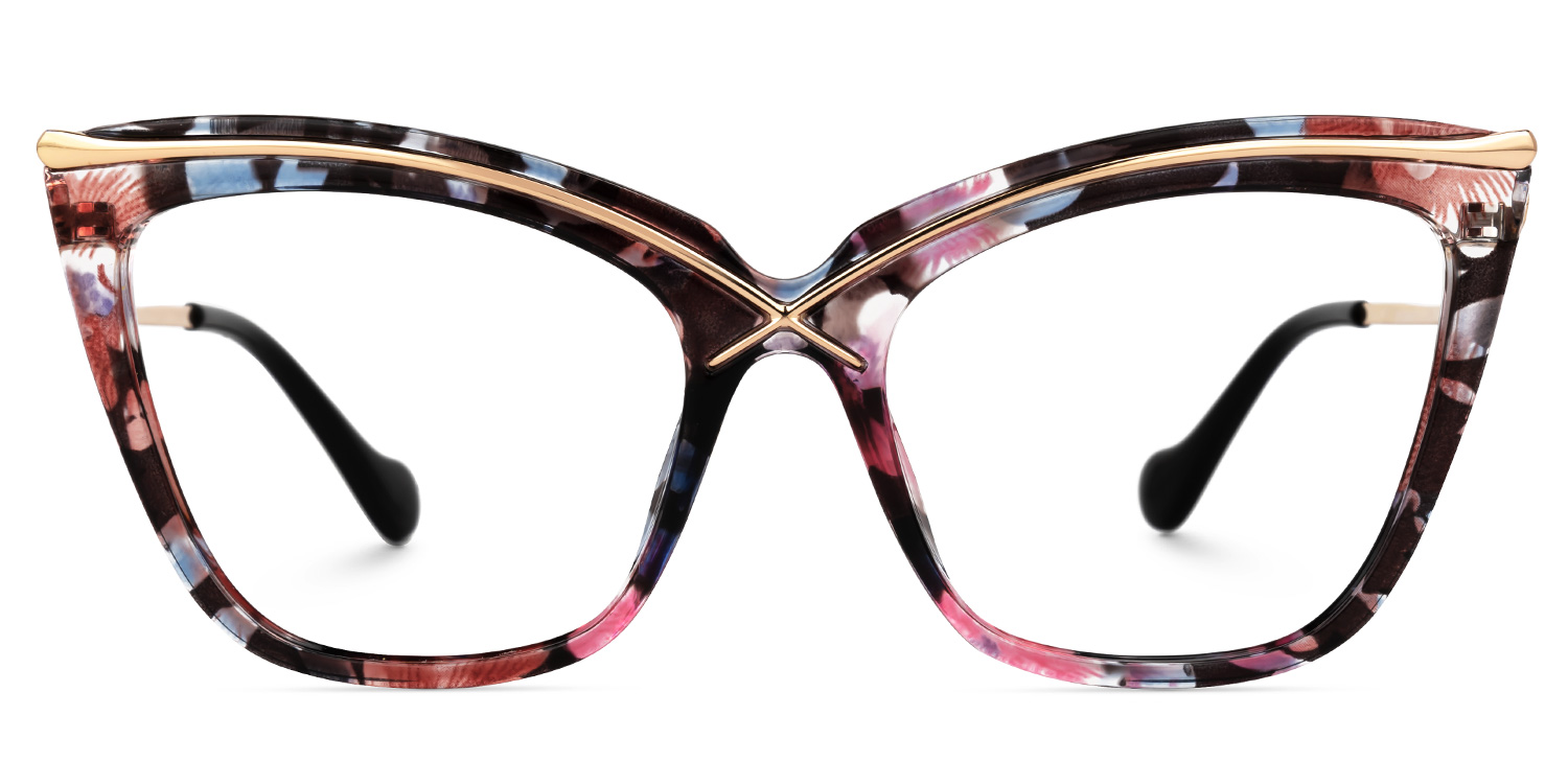 Janina Cat Eye Floral Eyeglasses