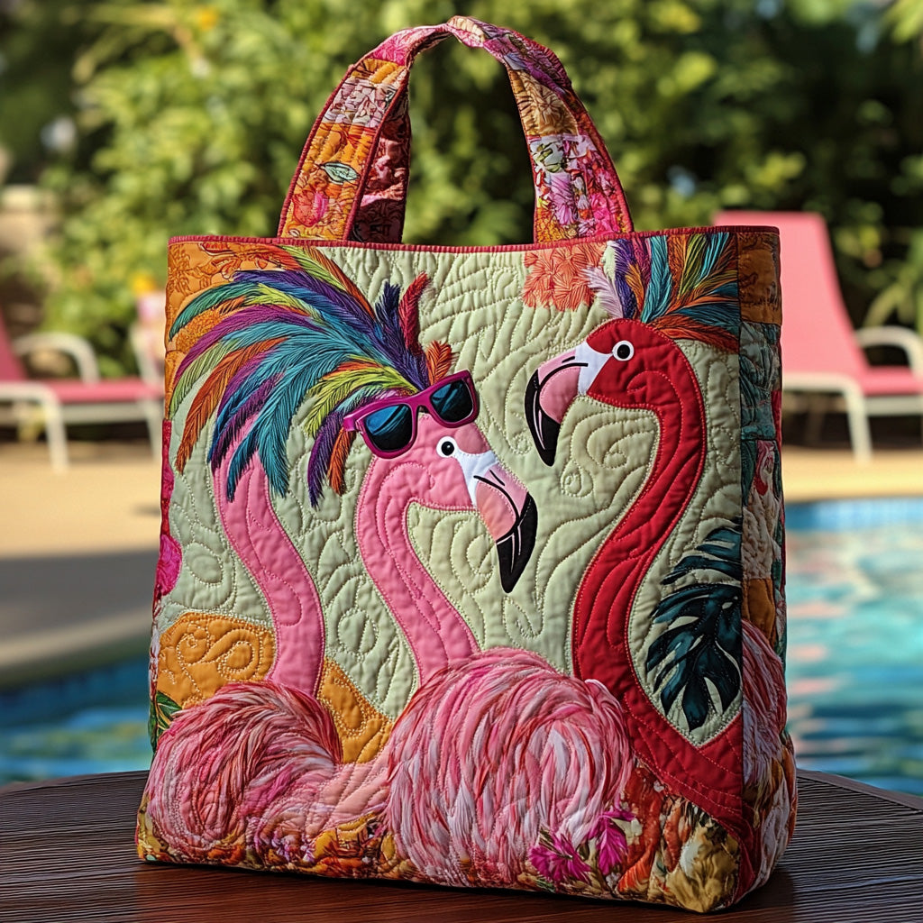 Sassy Flock Quilted Tote Bag NCU0DV6963