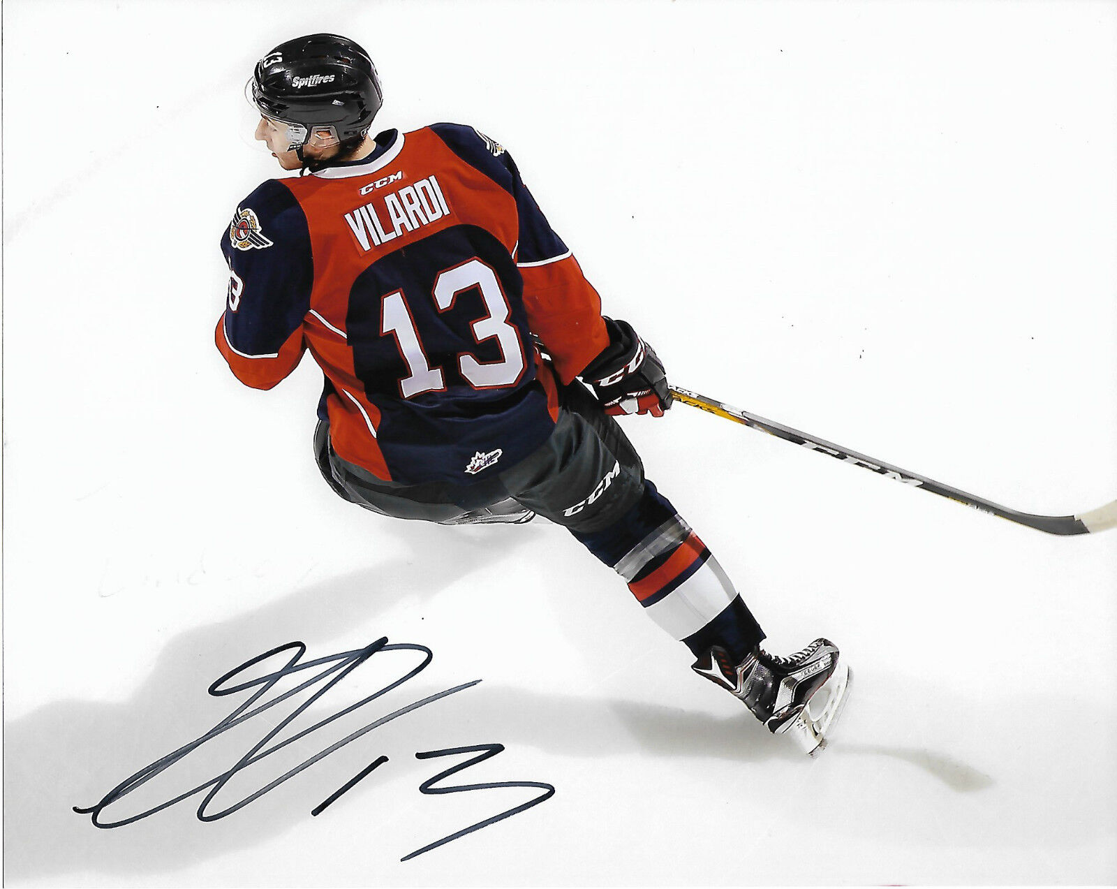 Windsor Spitfires Gabriel Vilardi Autographed Signed 8x10 Photo Poster painting COA