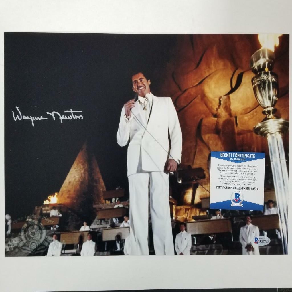 Wayne Newton signed 11x14 Photo Poster painting #5 Las Vegas Actor Singer Autograph ~ BAS COA