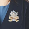 4Pcs Diamond Painting Brooch Cupcake Brooch Jewelry Kit DIY Diamond Pins