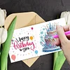 6PCS Cake DIY Diamond Art Greeting Cards Congratulations Cards & Gifts