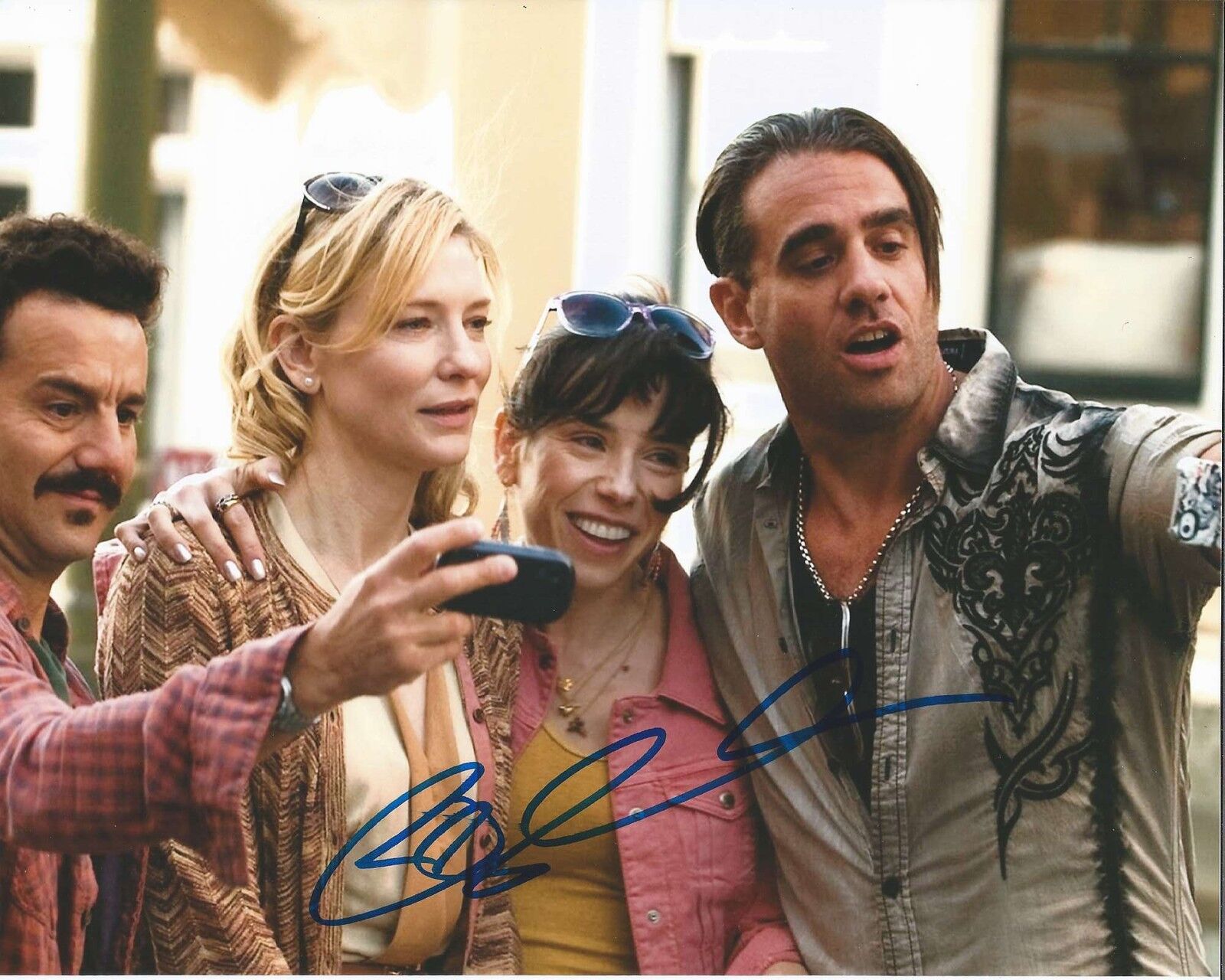 BOBBY CANNAVALE SIGNED AUTHENTIC 'BLUE JASMINE' 8X10 Photo Poster painting B w/COA CHEF PROOF