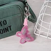 Full Drill Special Shaped Diamond Painting Butterfly Bag Keychain Pendant
