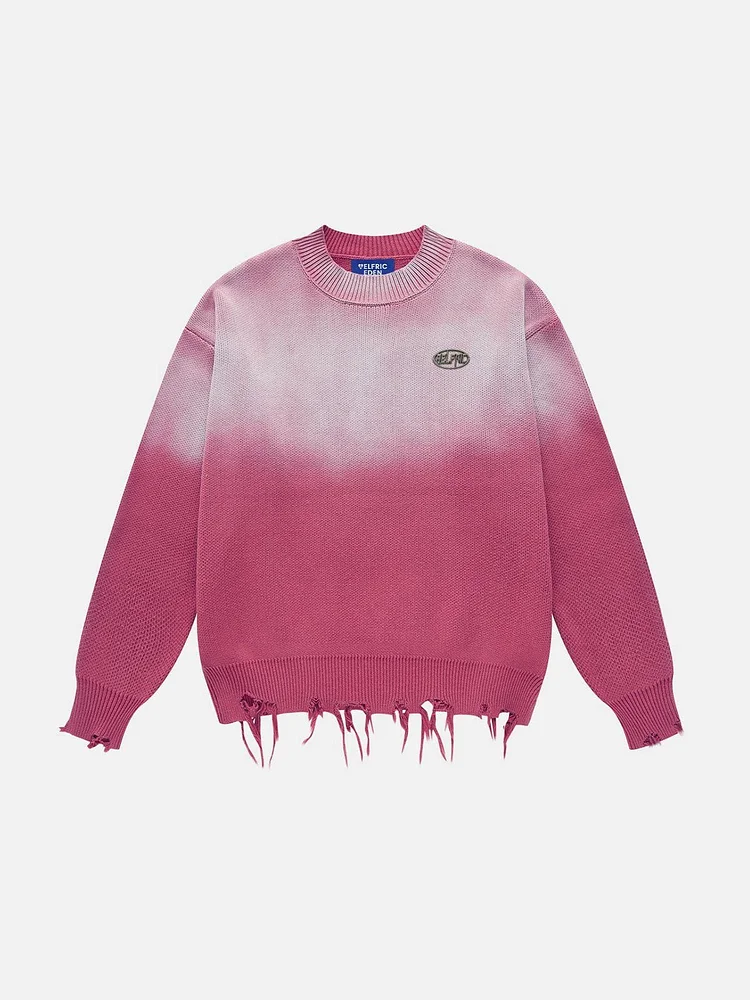 Aelfric Eden Washed Fringe Sweater