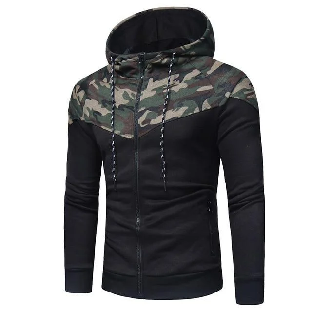 Men Classic Fashion Patchwork Style Baseball Pilot Jacket