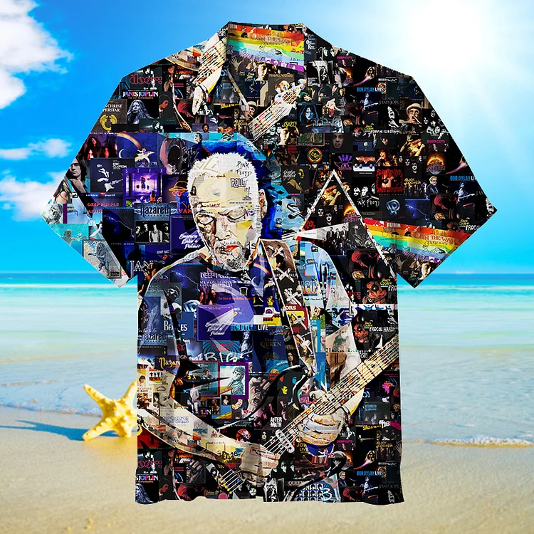 DAVID GILMOUR|Unisex Hawaiian Shirt