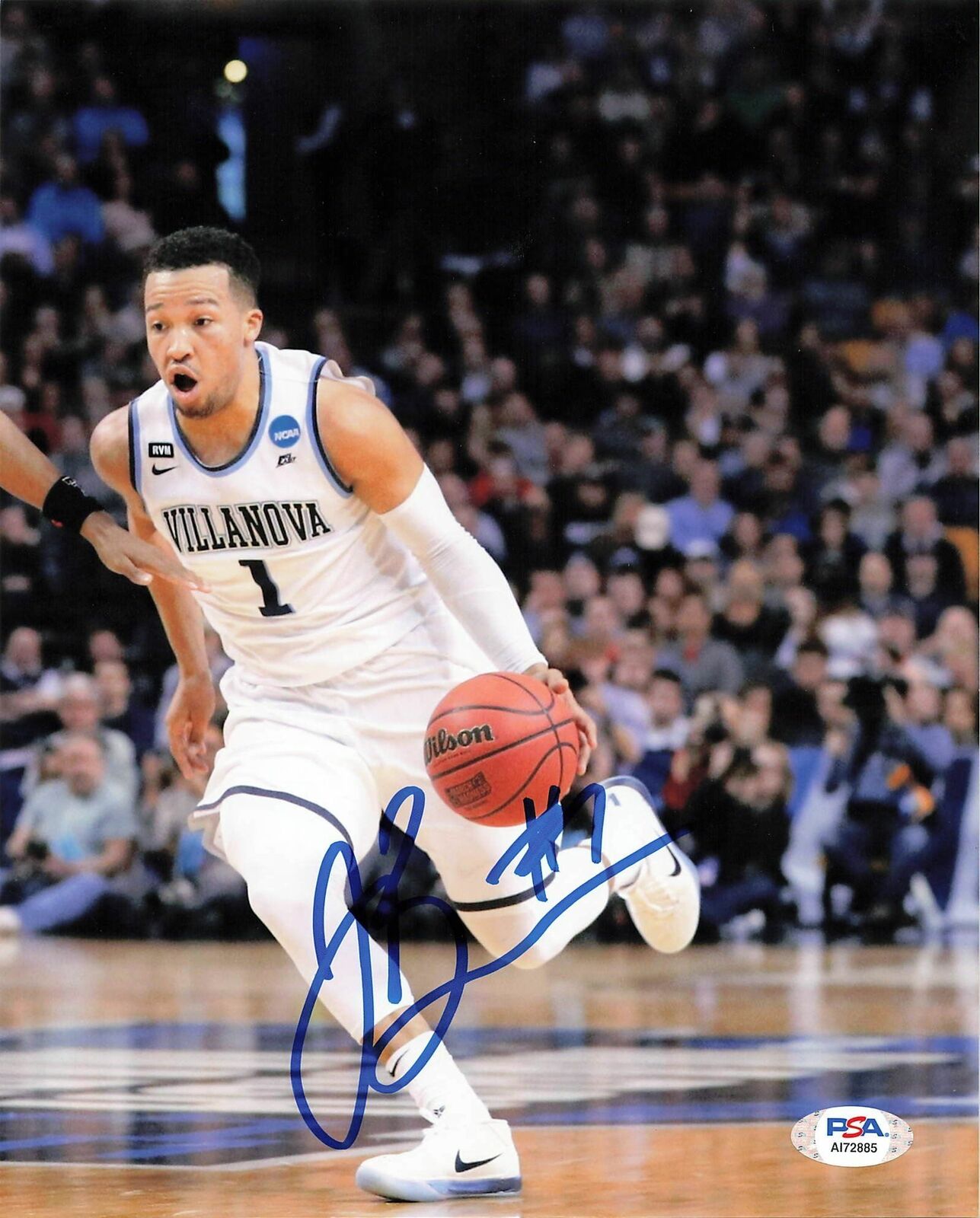 Jalen Brunson signed 8x10 Photo Poster painting PSA/DNA Dallas Villanova