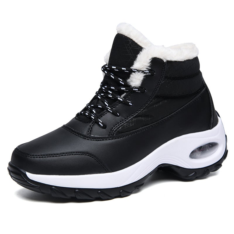 LookYno -  Winter Air Cushion Thick Soled Rocking Shoes