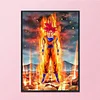 Full Embroidery 11CT DIY Dragon Ball Goku Stamped Cross Stitch Kit Crafts