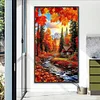 Diamond Painting - Full Round Drill - Autumn Scenery(Canvas|40*70cm)