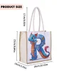 Diamond Painting Dinosaur Handmade Top-handle Handbag