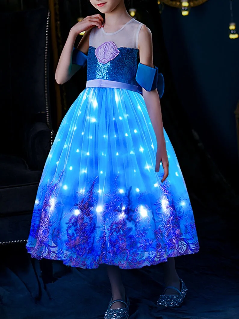 Mermaid Princess LED Dress For All Party