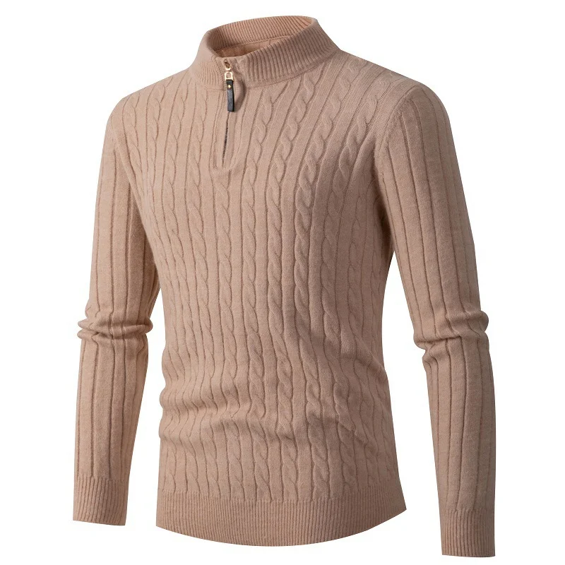 BALMONTS Zipper-Neck Sweater