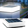 LED Solar Pillar Light Outdoor Waterproof Column Night Light Garden Decor