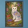 Diamond Painting -DIY Round Drill Gardening Cat(40x60cm)
