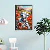 (40*60cm)Spotted Dog - Round AB Drill Diamond Painting