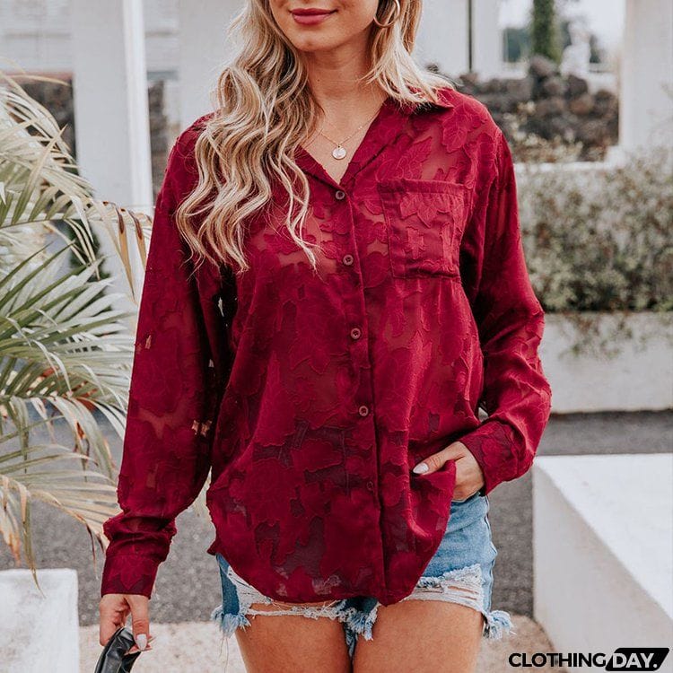 Women'S Jacquard Shirt