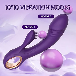 Simulated Penile Massage Shaker G-point Clitoral Stimulation, Masturbation, Thrusting And Thrusting For Both Ends In Seconds, Adult And Playful Female Use