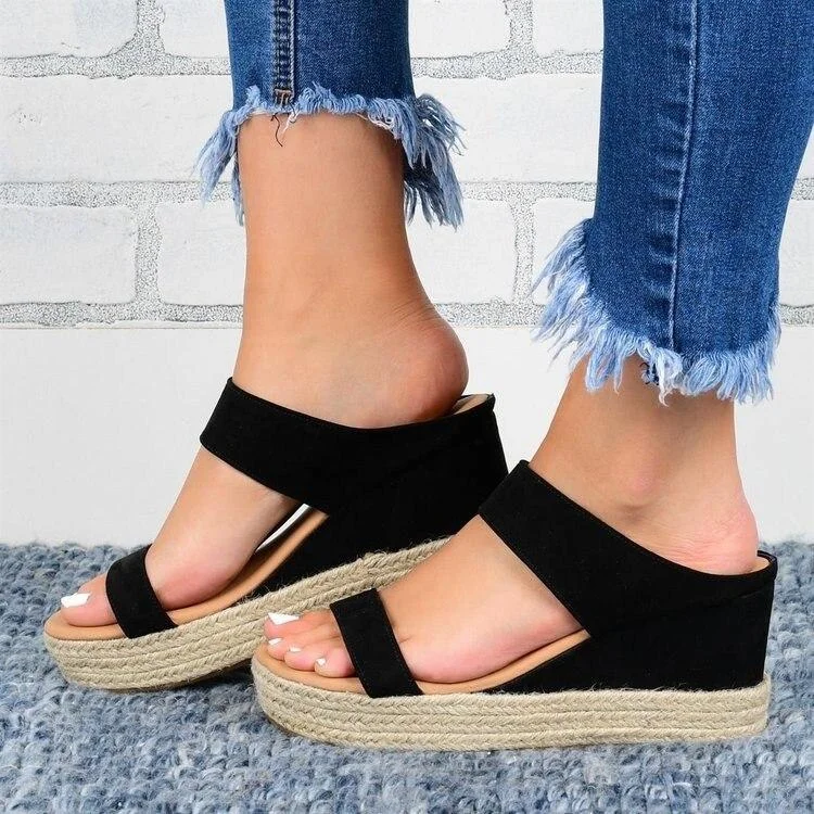 Fashion 2021 New Summer Women's Sandals Peep-Toe Shoes Woman High-Heeled Snake Casual Wedges for Women High Heels Shoes