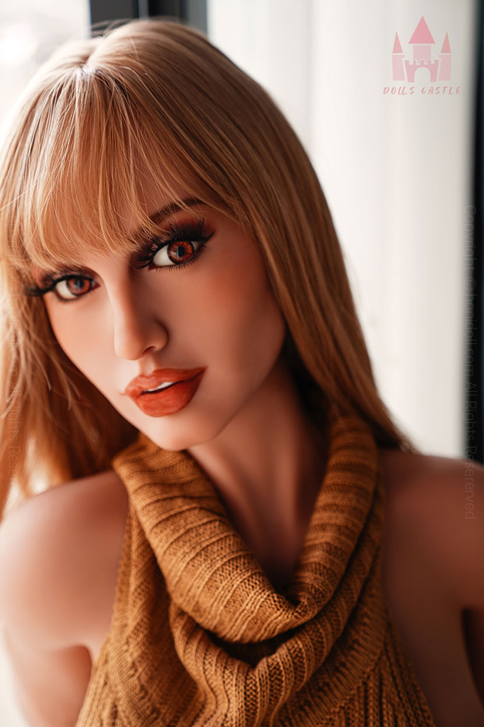 Dolls Castle 153cm Realistic TPE Doll with Brown Knit Bodysuit -Sexy Lady H4121 Dolls Castle HANIDOLL