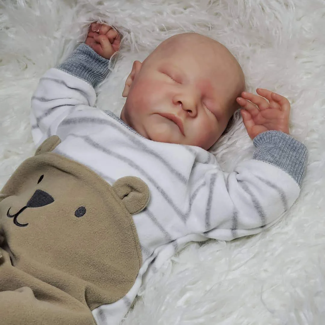 12'' Lifelike Truly Newborn Boy Doll Handmade Reborn Baby Irelan by Creativegiftss® Exclusively 2024 -Creativegiftss® - [product_tag] RSAJ-Creativegiftss®