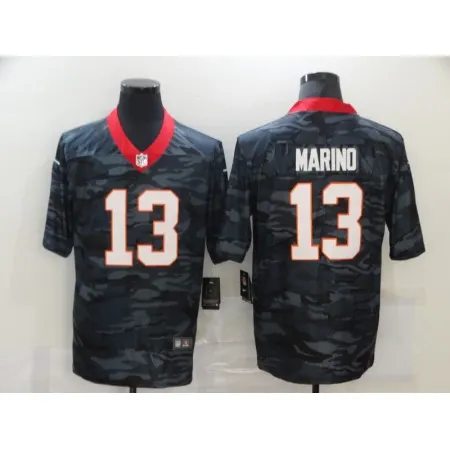 Men's Miami Dolphins #13 Dan Marino 2020 Camo  Limited Stitched NFL Jersey