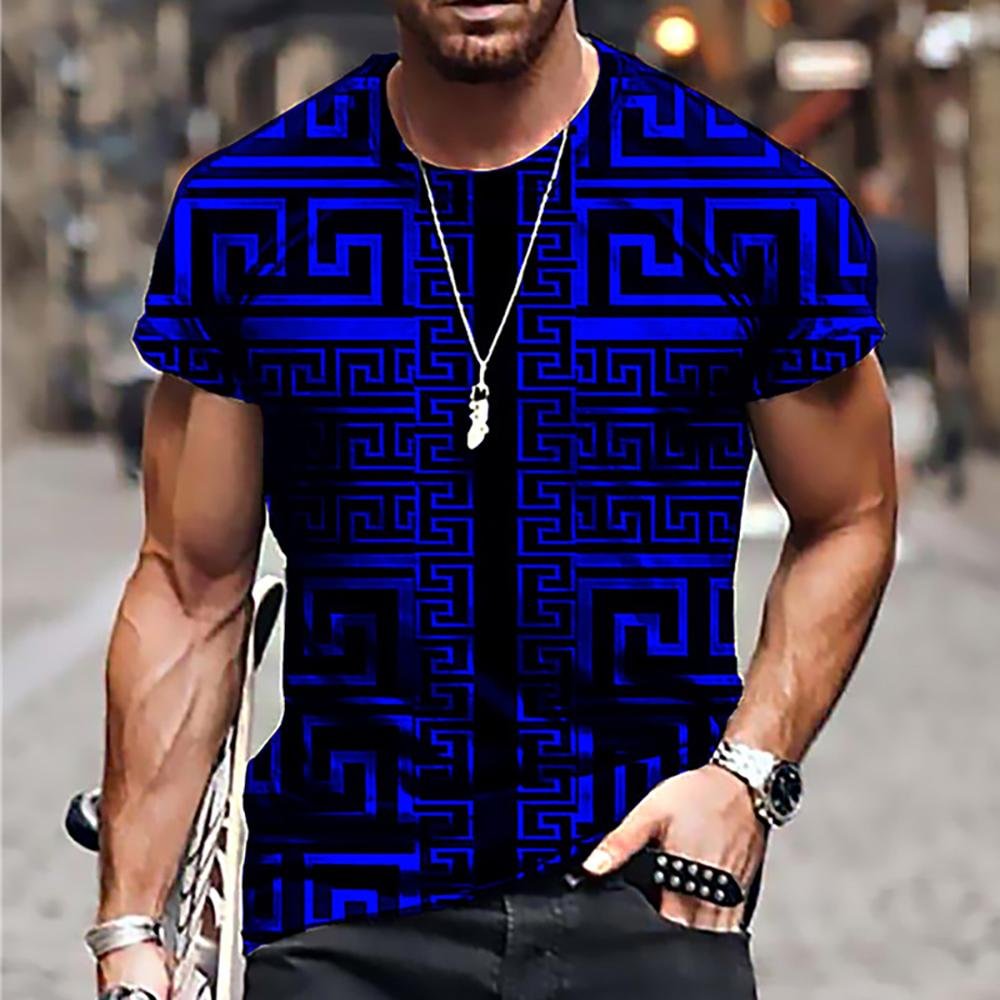 3D Graphic Short Sleeve Shirts Otem