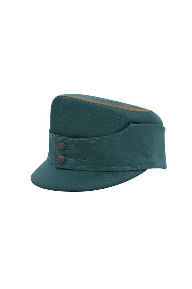   Polizei German Gebirgsjager Bergmütze HBT Field Cap Piped German-Uniform