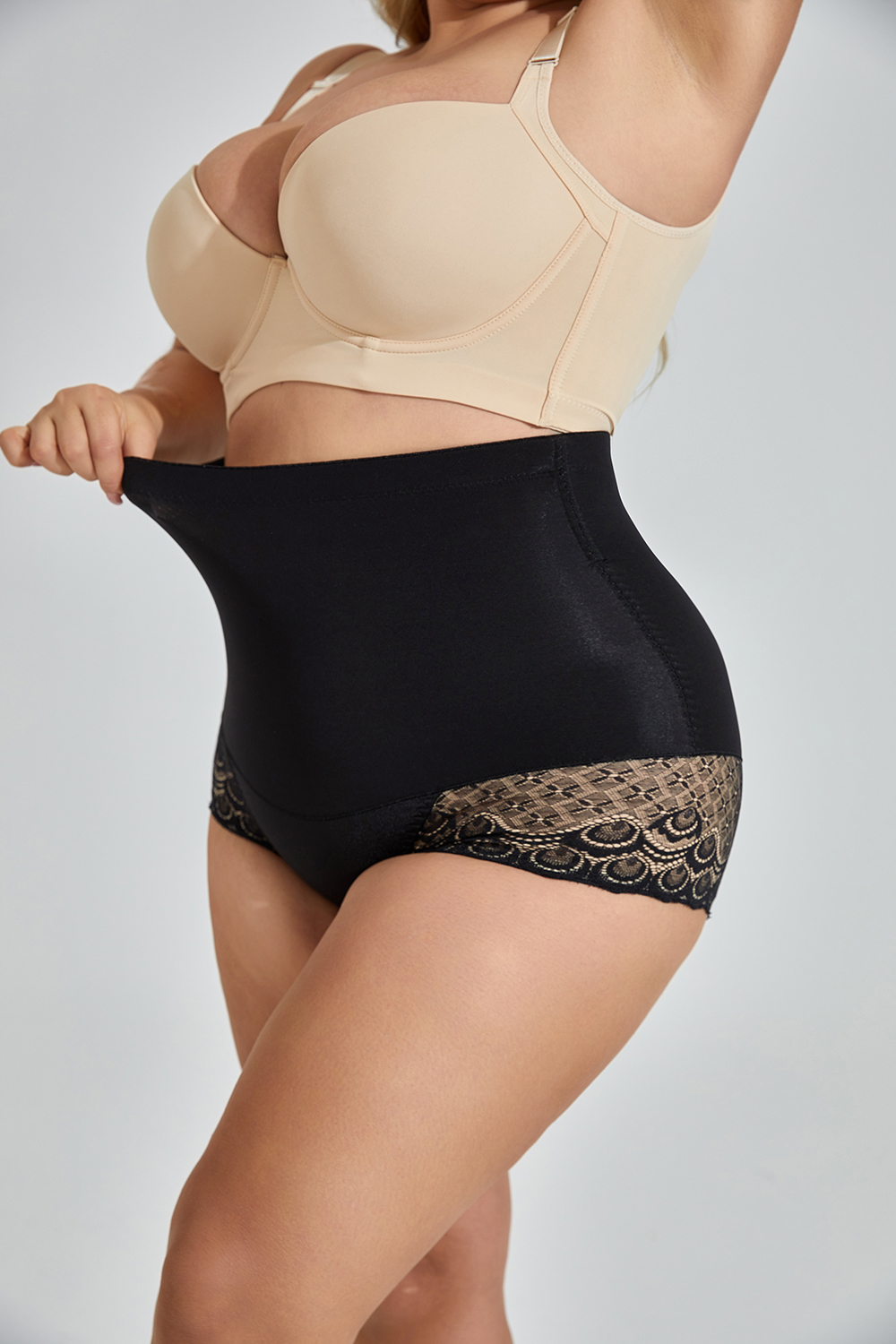 Design Plus Size Hip Lift And Waist Tightening Shapewear