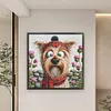 Dog-14CT Stamped Cross Stitch Egyptian Cotton 65*65cm/25.59*25.59in(Big Size) tapestrymarket