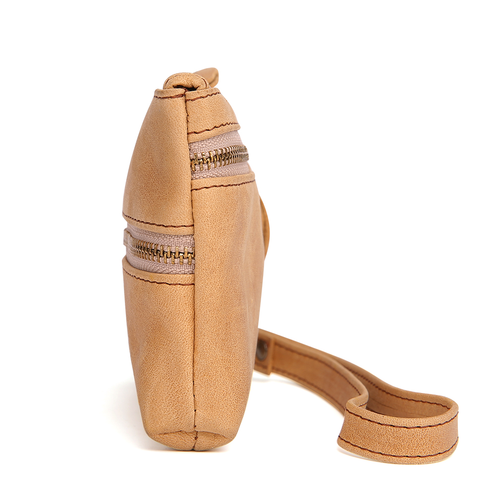 Casual waist hanging hand car key case multifunctional leather coin purse