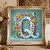 Butterfly Flower Q 5D Partial Drill DIY Diamond Painting Kit 30*30cm