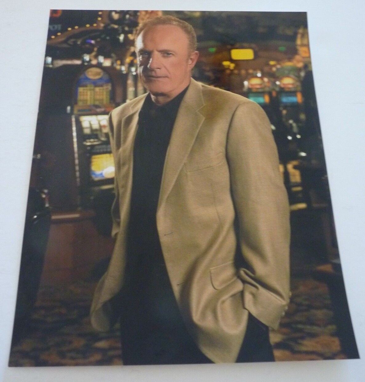 James Caan Sexy Actor 8x10 Color Promo Photo Poster painting