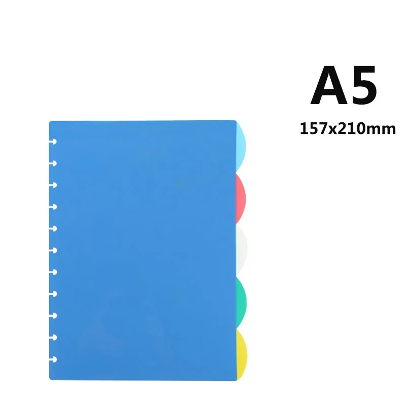 Fromthenon Discbound Notebook Dividers A5A6 A4 Mushroom Hole Planner Inserts Index Pages Diary Cover Office Stationery