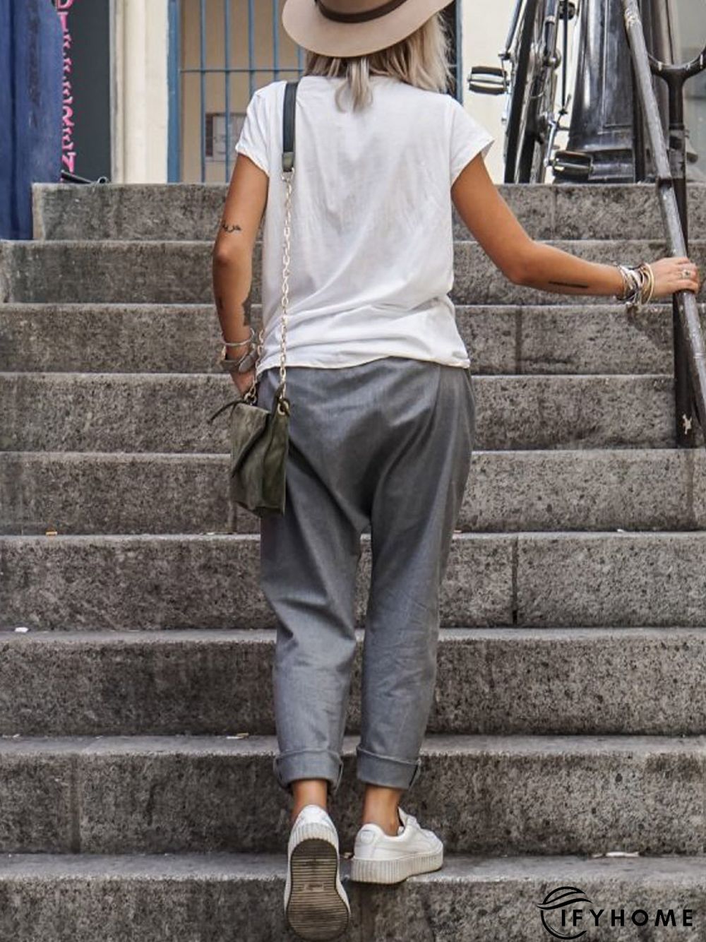 Casual Pockets Pants | IFYHOME